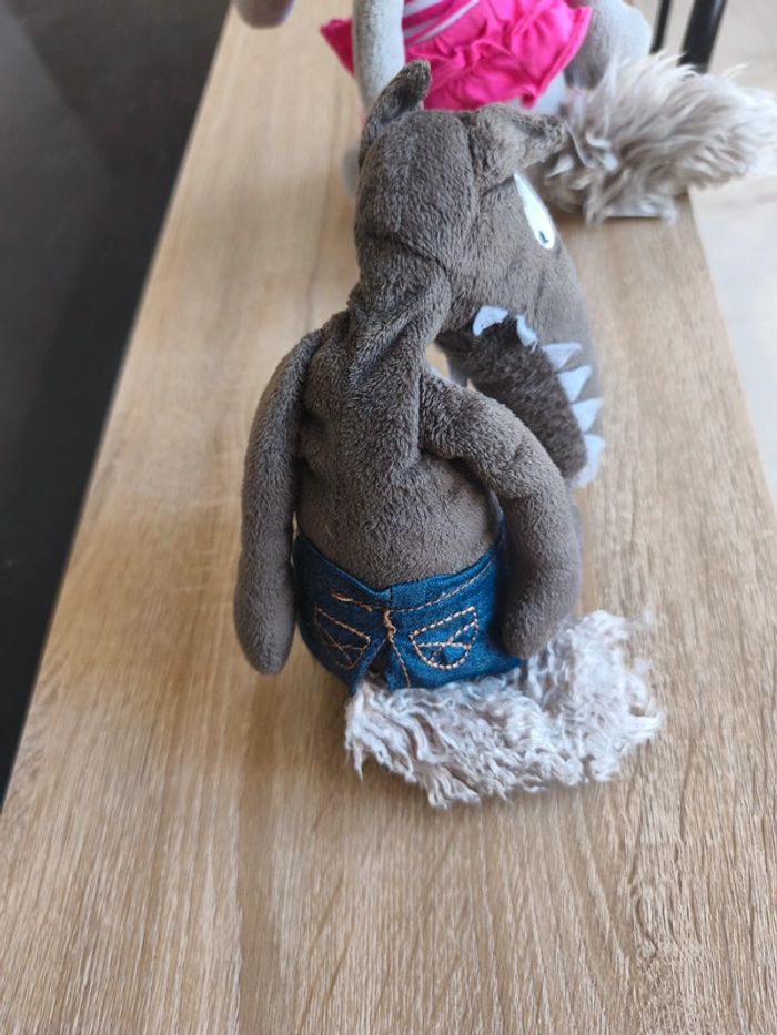 Peluches loup fille et garçon - photo numéro 7