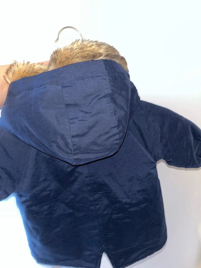 Manteau Marine chaud verbaudet 6 mois 67cm - photo numéro 6