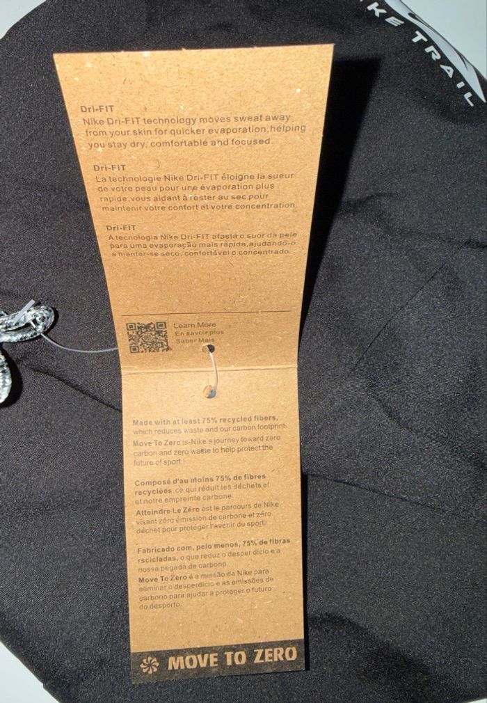 Bas running Nike Trail noir – Pantalon de sport technique – Taille M – Neuf avec étiquette - photo numéro 7