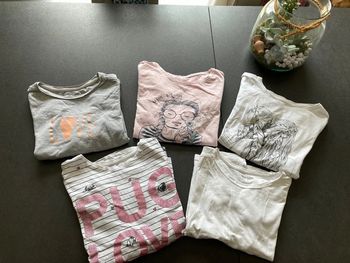 Lot ensemble garde robe haut vêtement fille enfant taille 10 ans