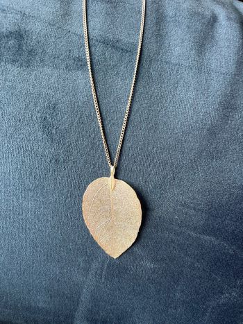 collier argenté chic