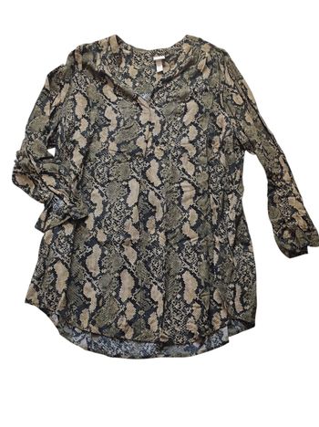 Chemise imprimée animal taille 44