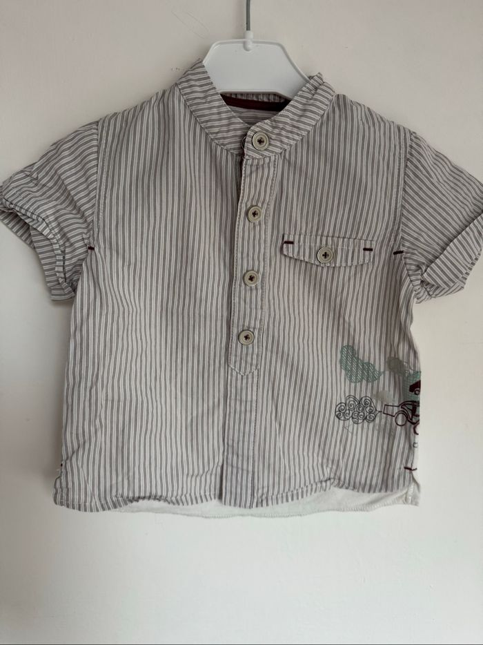 Chemise Kitchoun 9 mois très bon état