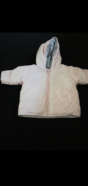 Manteau fille 6 mois rose