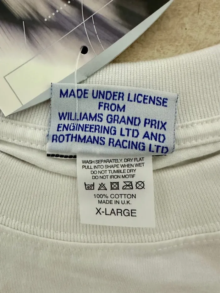 T-shirt Rothmans Renault Williams - photo numéro 8