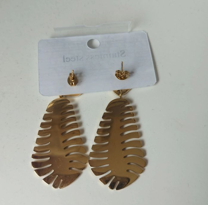 Boucles d'oreilles pendantes - photo numéro 3