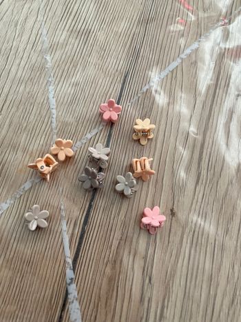 Lot de 10 petits pince fleur n°69