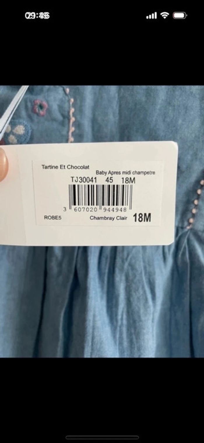 robe tartine et chocolat taille 18 mois neuf - photo numéro 4