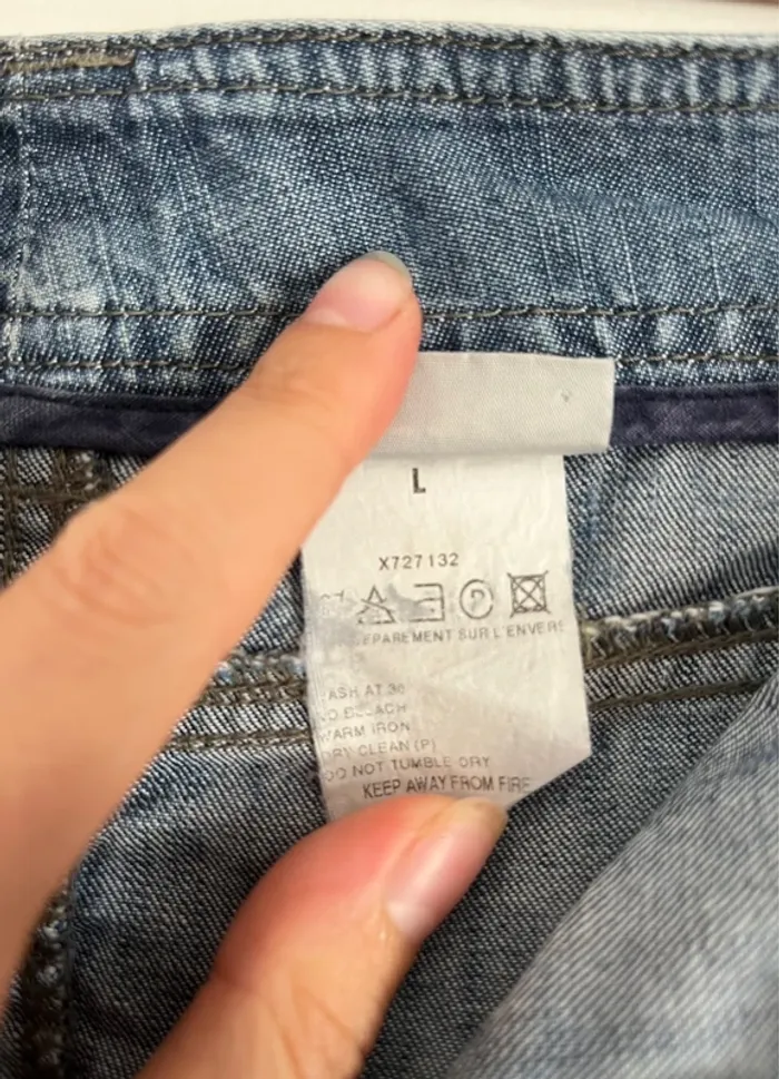 Mini jupe en jean taille basse IKKS - photo numéro 5