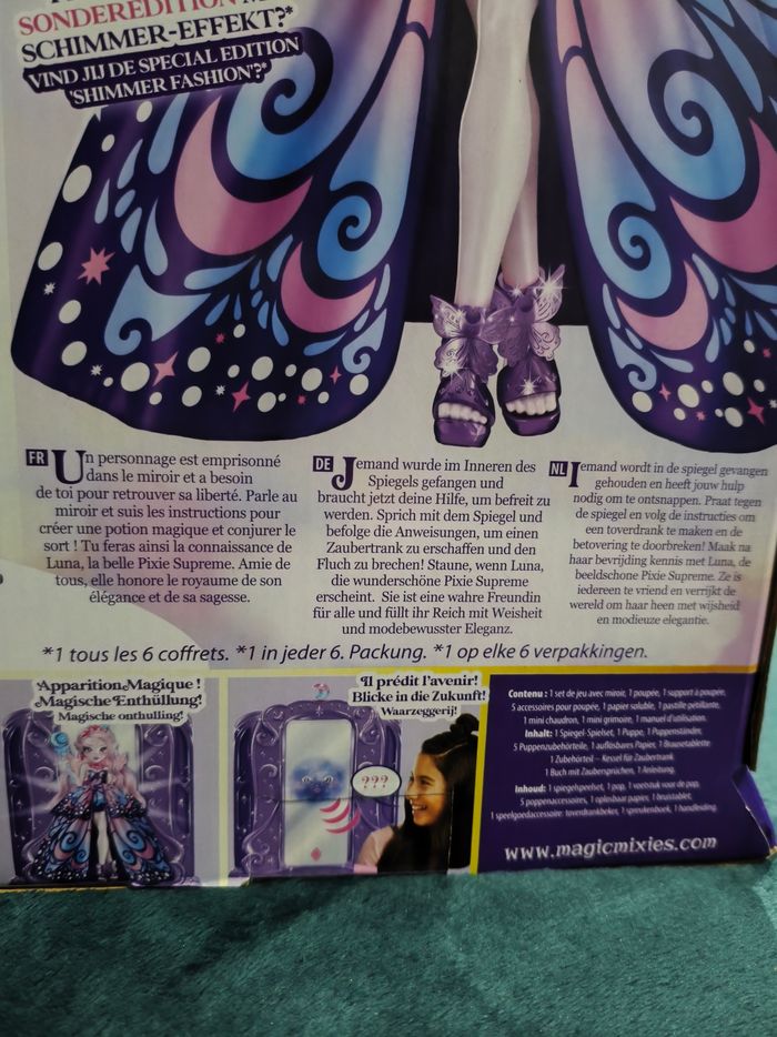 Poupée + miroire pixie suprêmes - photo numéro 5