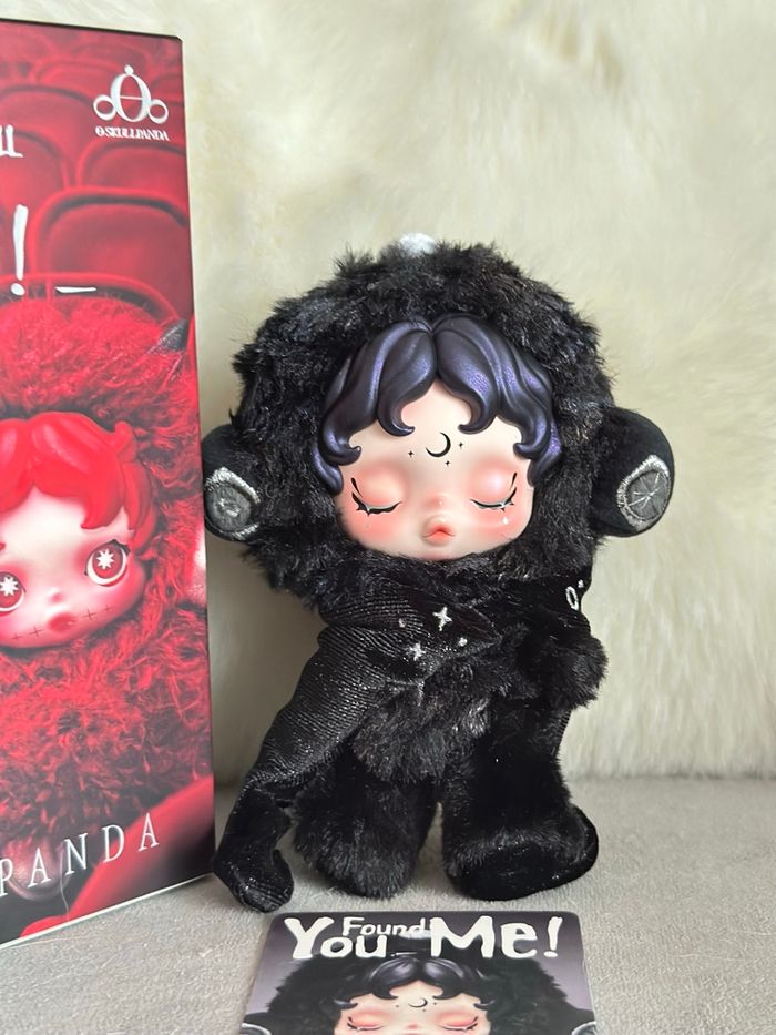 Skullpanda You found me Darkness plush pendant - photo numéro 5