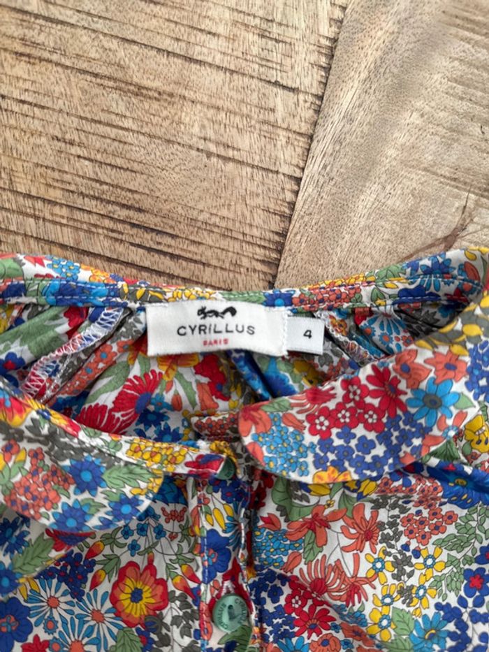 Blouse liberty 4 ans cyrillus - photo numéro 3