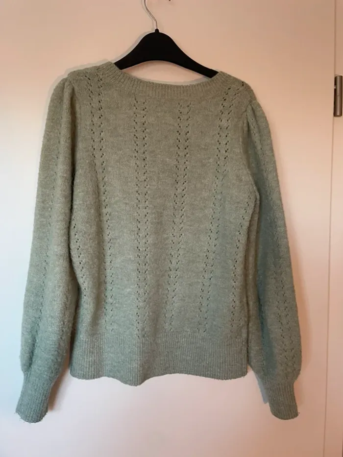 Pull vert clair Promod - photo numéro 2