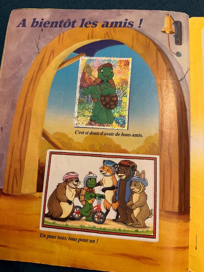 Album livre Panini complet stickers autocollants Franklin la tortue - photo numéro 13