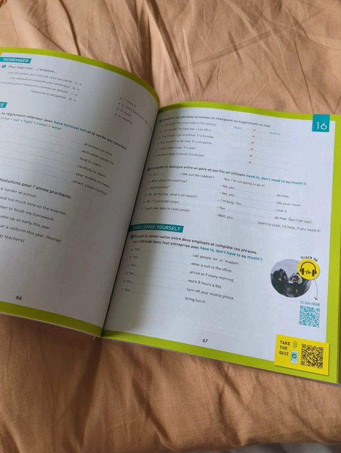 Livre de révision et de grammaire - photo numéro 3