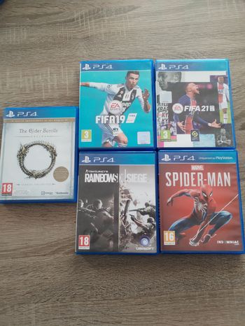 Lot jeux PS4