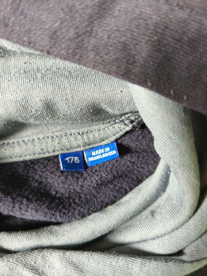 Sweat à capuche garçon 16 ans Jack & Jones bleu marine - photo numéro 5