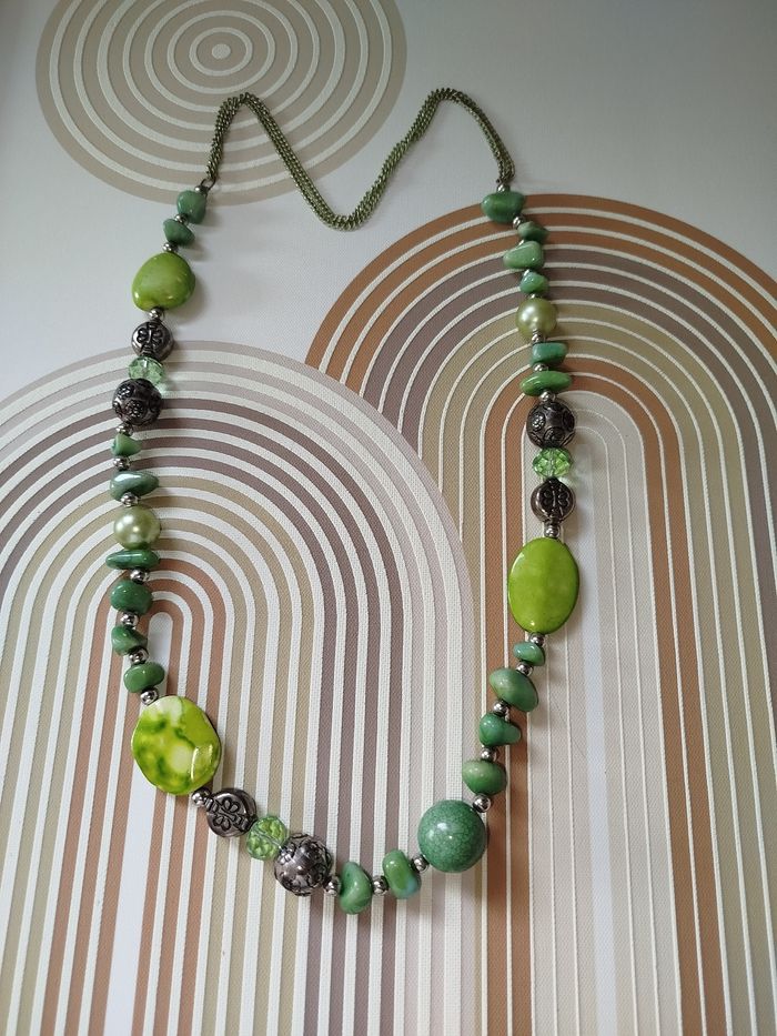 Boutique indépendante collier femme long pendentif