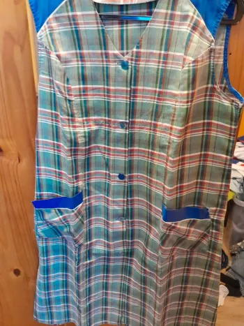 Blouse style écossais