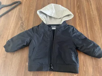 Blouson bébé 12 mois double matière