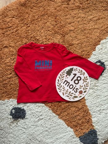 T shirt ML 18 mois