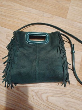 Sac à main maje vert sapin