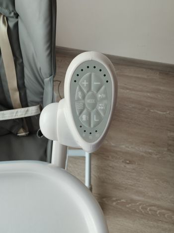 Chaise haute balancelle transat