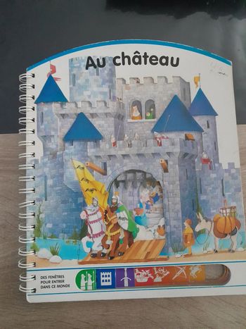 livre cartonné - Au château