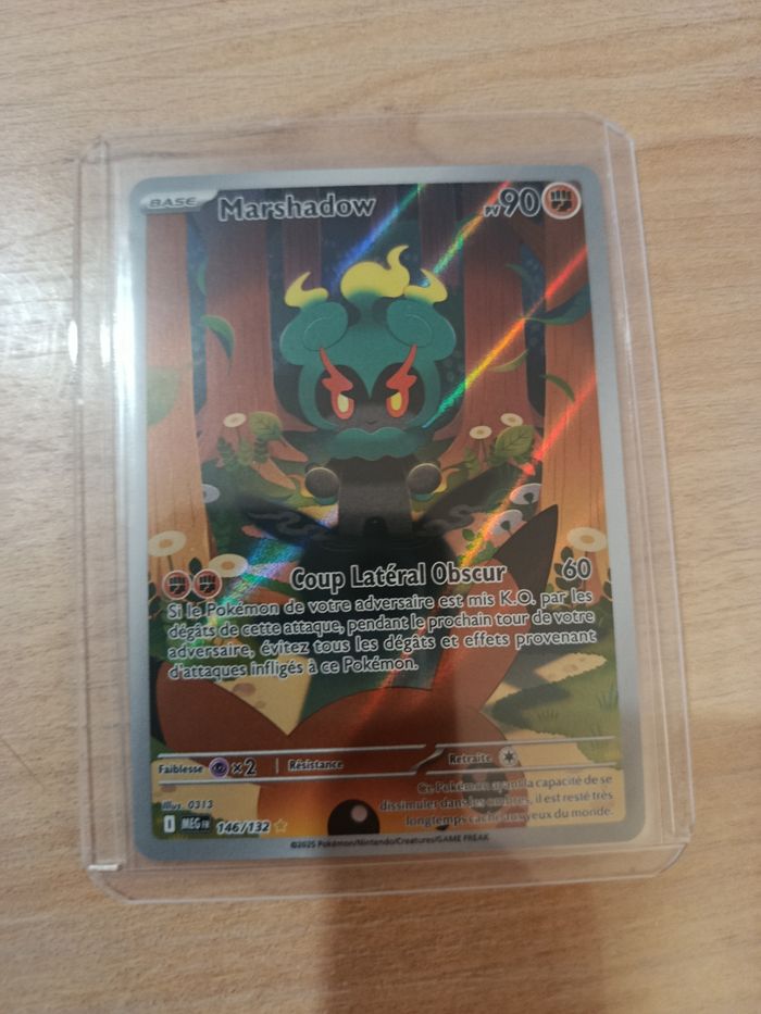 Carte Pokemon Marshadow mega évolution m01 - photo numéro 3