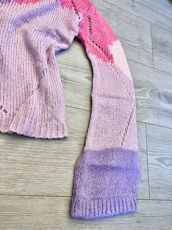 Pull ajouré taille XL