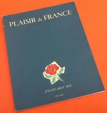 Plaisir de France  Revue mensuelle (Juillet-Août 1953)