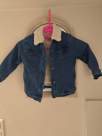 Veste en jean doublée