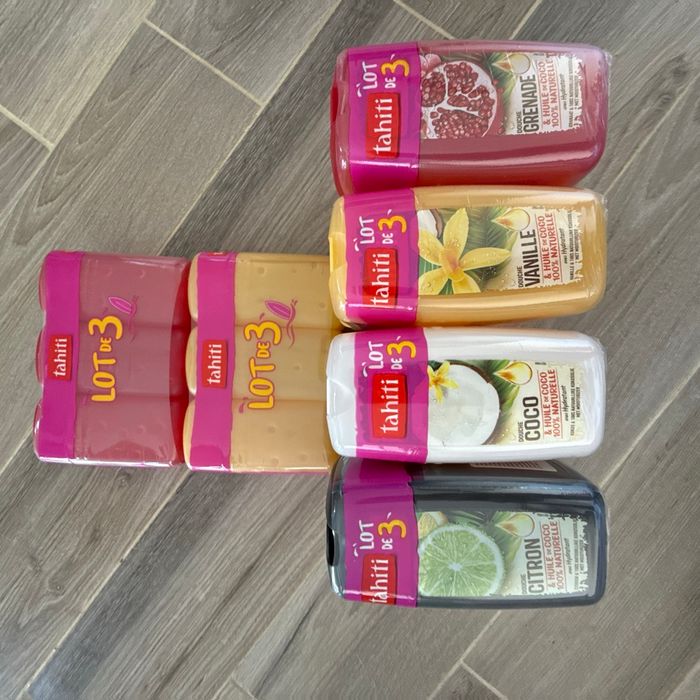 Lot 3 gel douche Tahiti - photo numéro 2