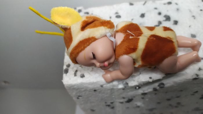 mini poupée style anne geddes - photo numéro 3