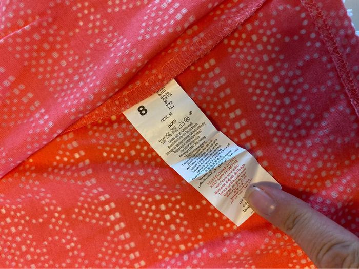 Gilet manches courtes corail Ikks neuf 8 ans - photo numéro 4