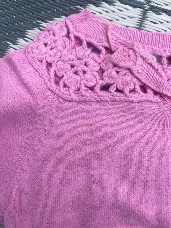 Gilet rose - photo numéro 2