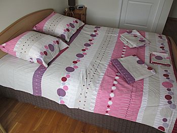 Parure de lit motifs graphiques Françoise Saget - Housse de couette 200 x 200