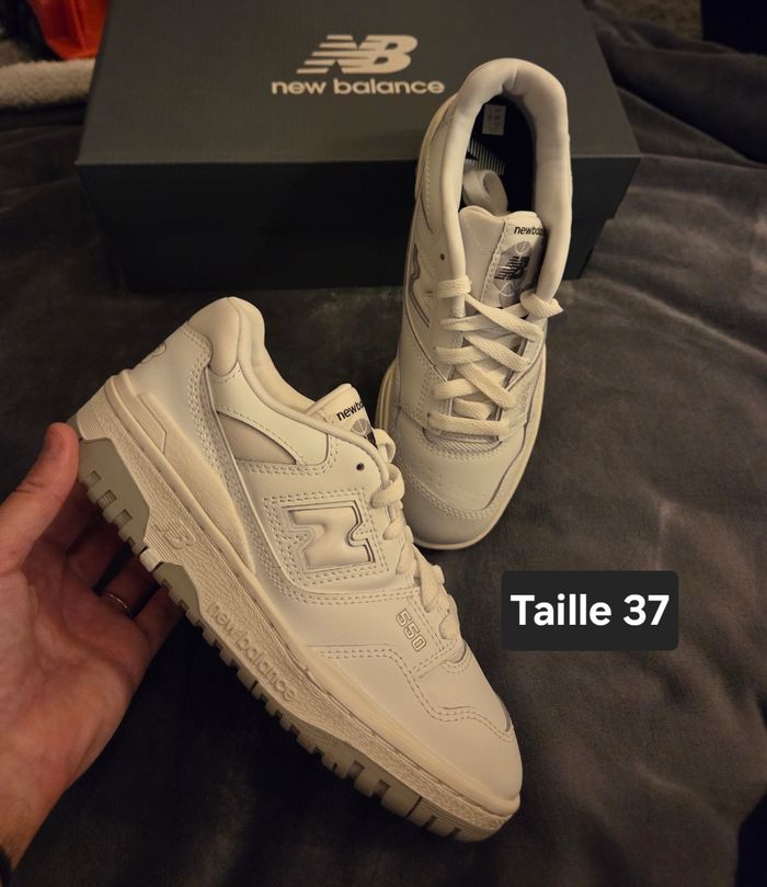 Basket new balance 550 white blanche neuve 37 sneackers 530