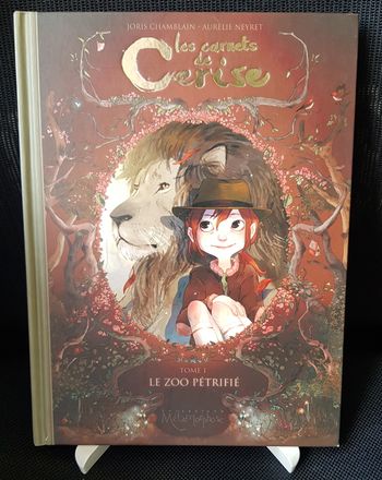 BD Carnets de Cerise (Les) Tome 1 Le zoo pétrifié - Joris Chamblain - Aurélie Neyret - Soleil