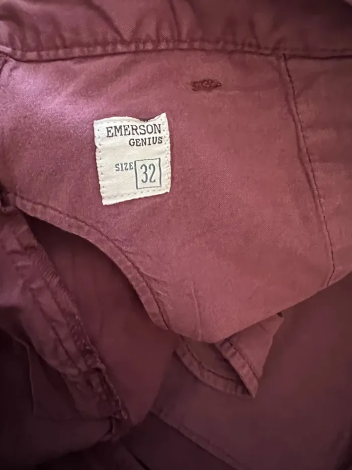 Short bordeaux taille 32 - photo numéro 2