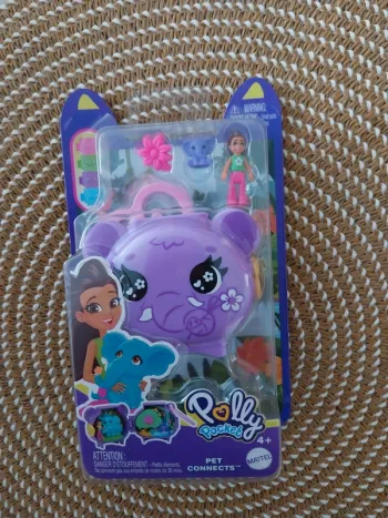 Polly Pocket violet Big Surpises