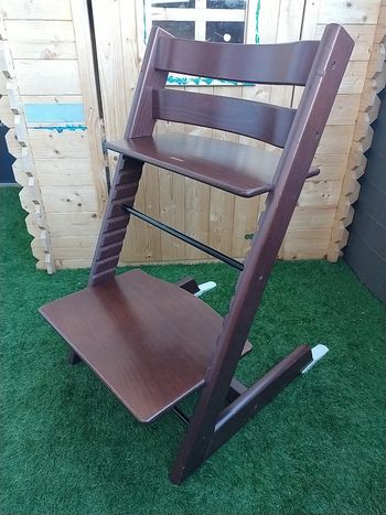 Chaise Stokke Tripp Trapp V2 bois foncé