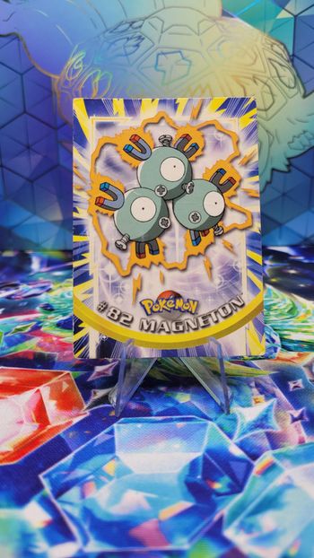 Carte Pokémon Topps n°82 Magnéton Series 1 FR