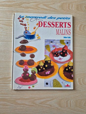 Livre Desserts Malins