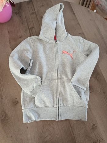 Sweat zippé