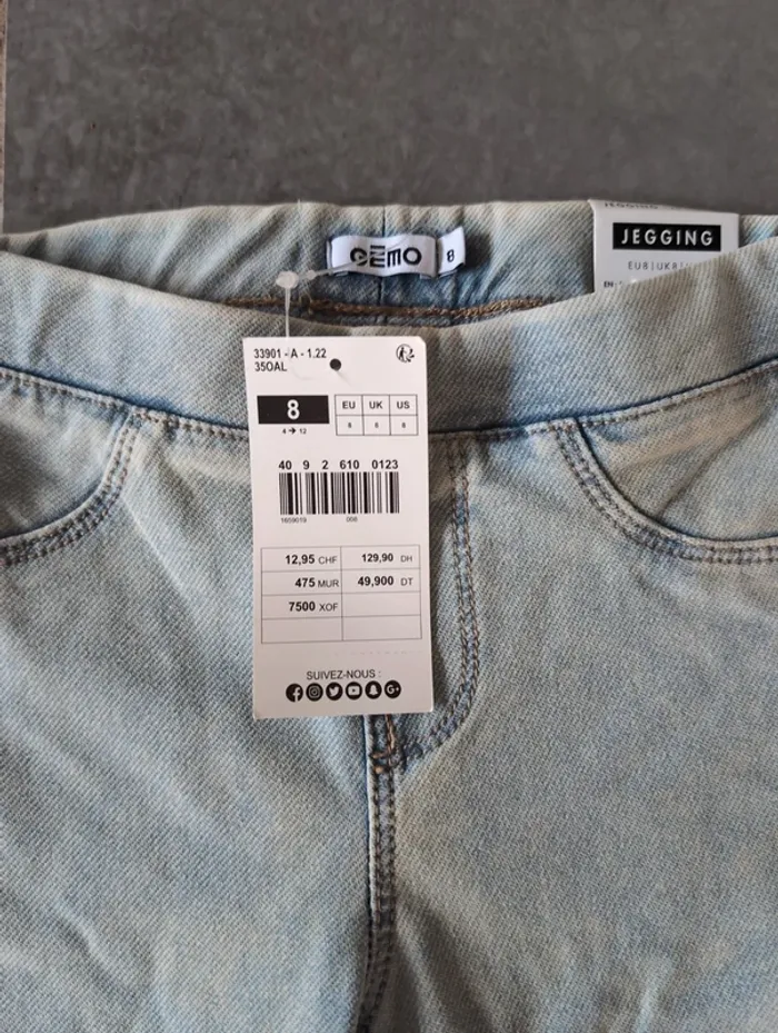 Jegging neuf 8 ans - photo numéro 2