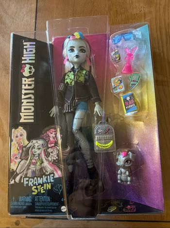 Poupée Monster High Frankie Stein Mattel Neuf