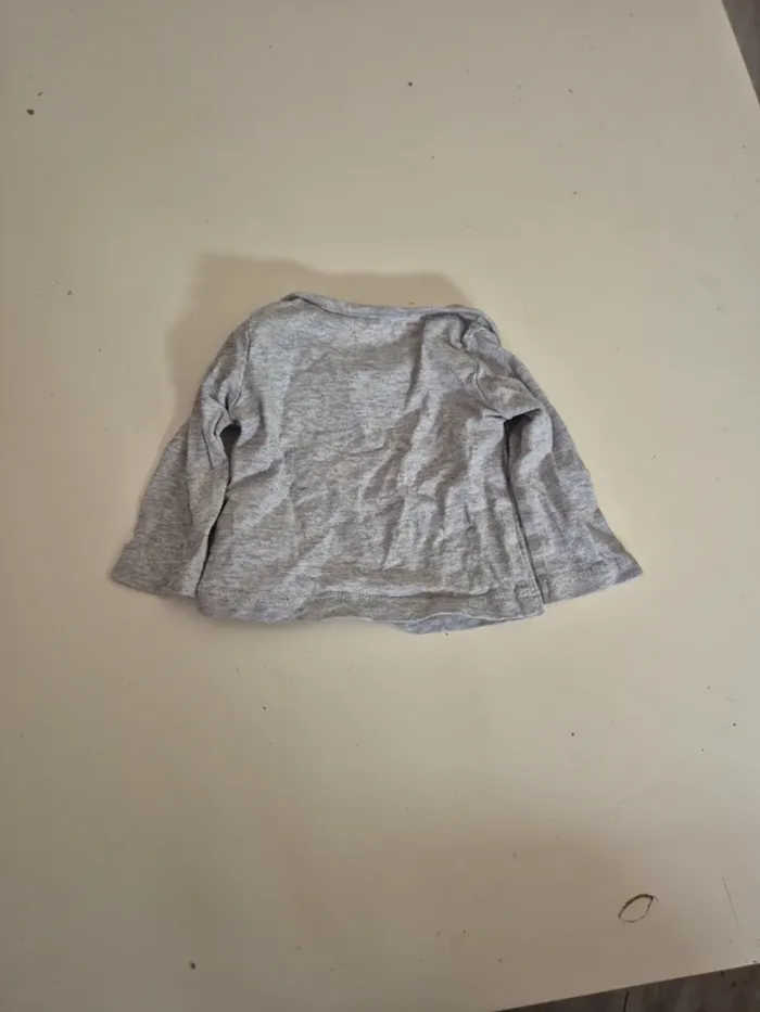 T-shirt à manches longues 50-56 cm - photo numéro 3