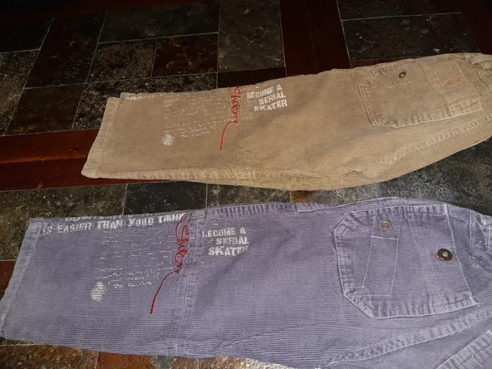 Lot 2 pantalons velours - photo numéro 2