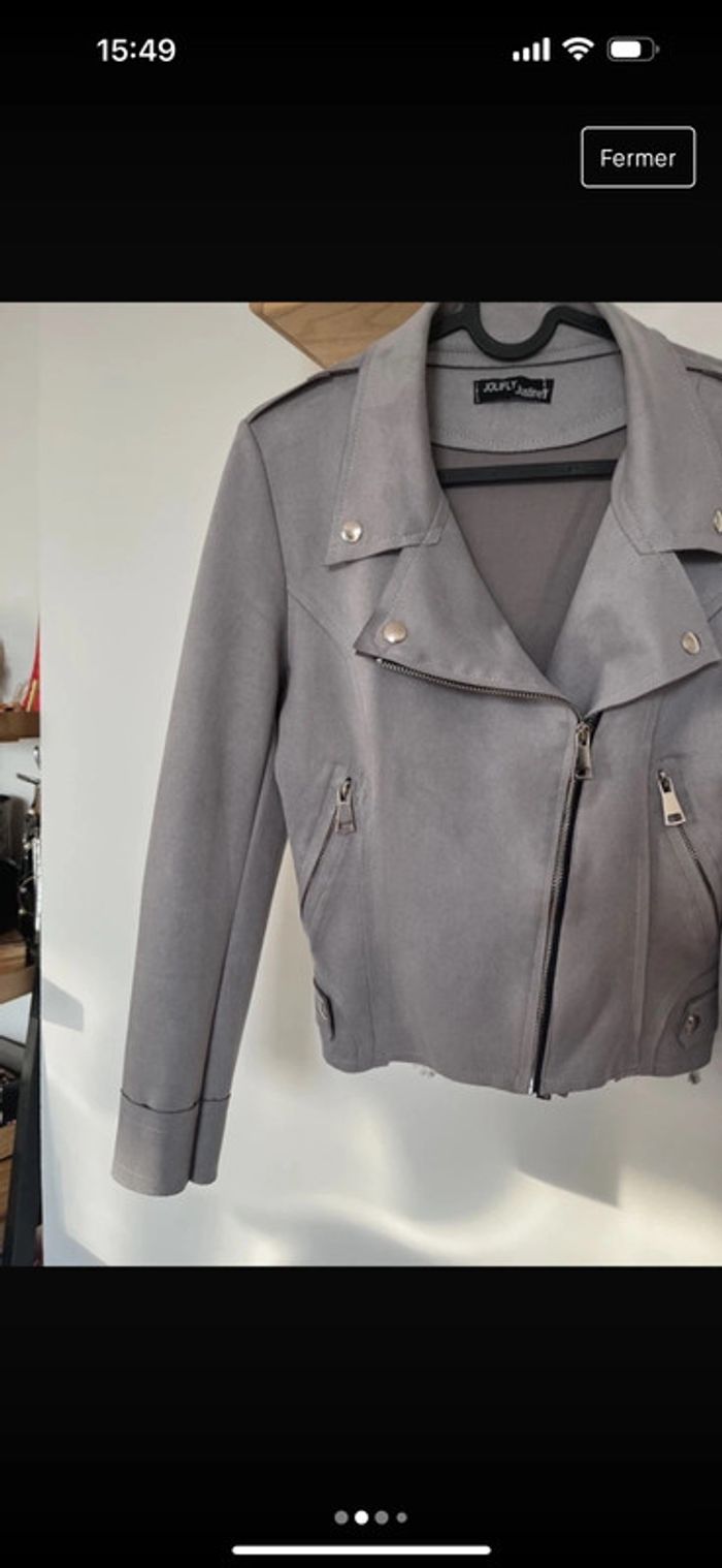 Veste suédine - photo numéro 2